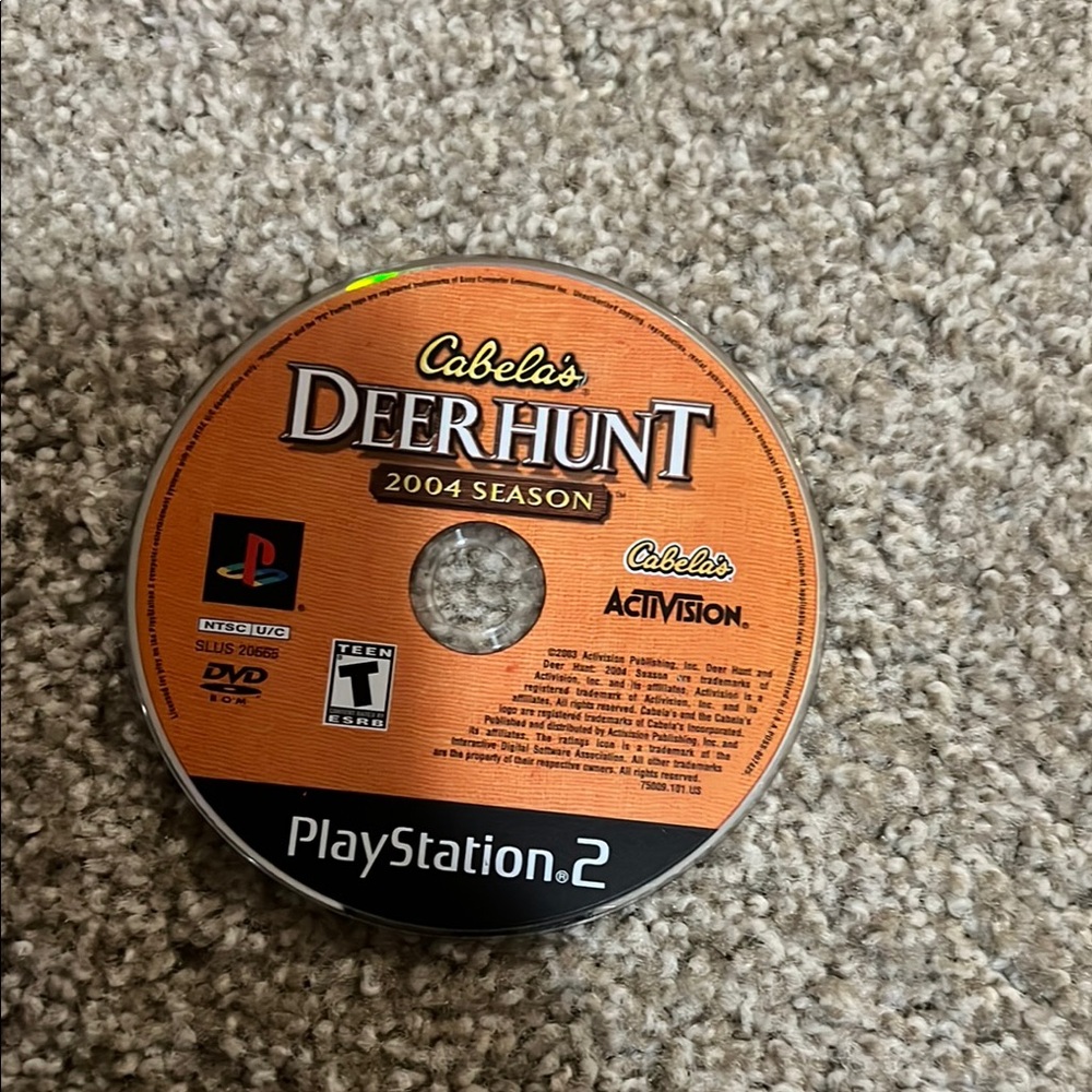 Cabela's Deer Hunt 2004 Season Game - Black